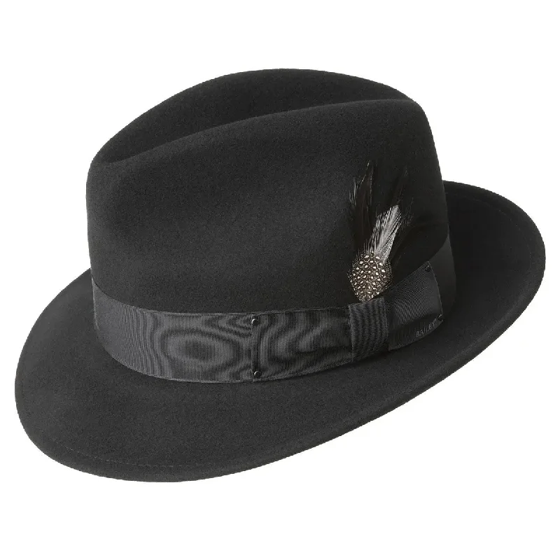 Wool hats for pet Halloween-Bailey Blixen Wool LiteFelt® Fedora