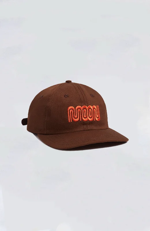 Beanies & headbands for work swag-Moon Collective - Moon Bus Twill Strapback Hat